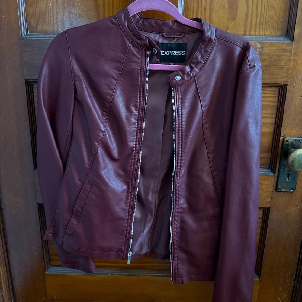 Express Faux-Leather Jacket